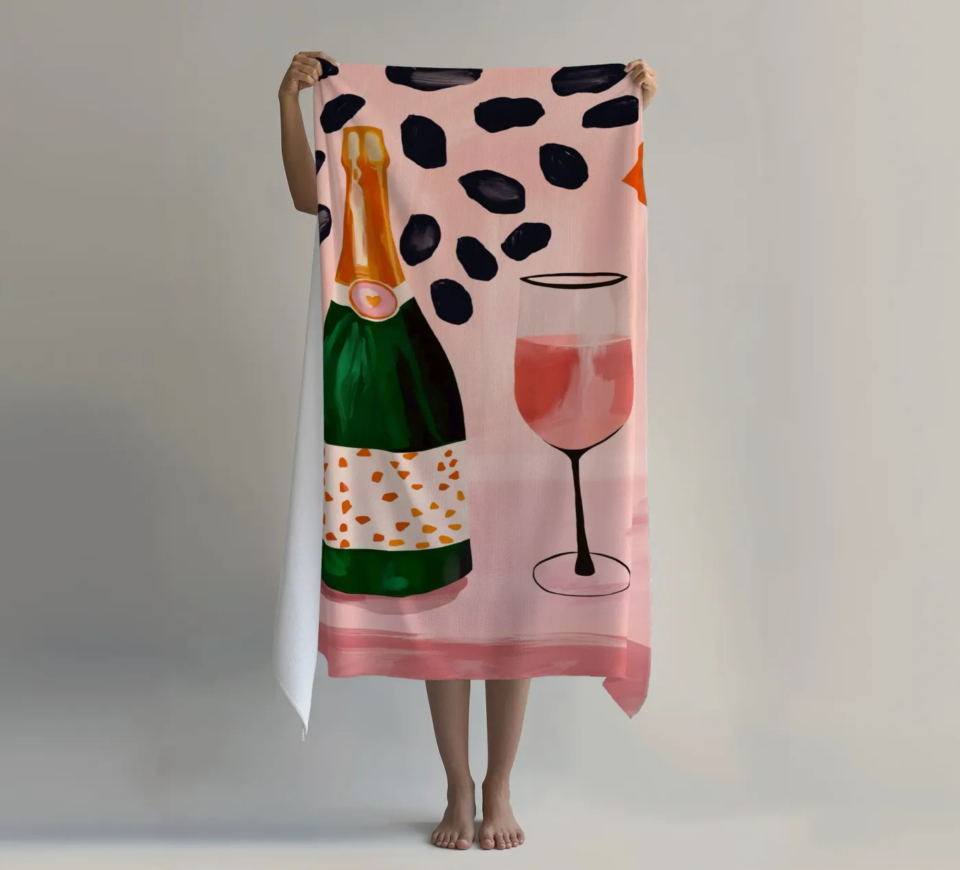 Festeggiamo telo mare da ArtsySesta