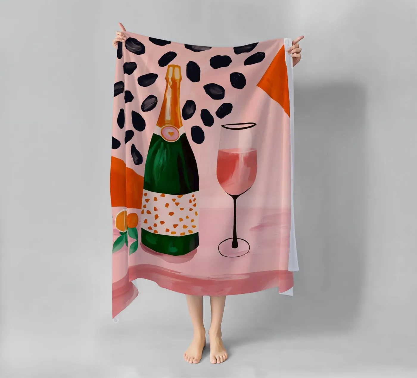 Festeggiamo telo mare da ArtsySesta