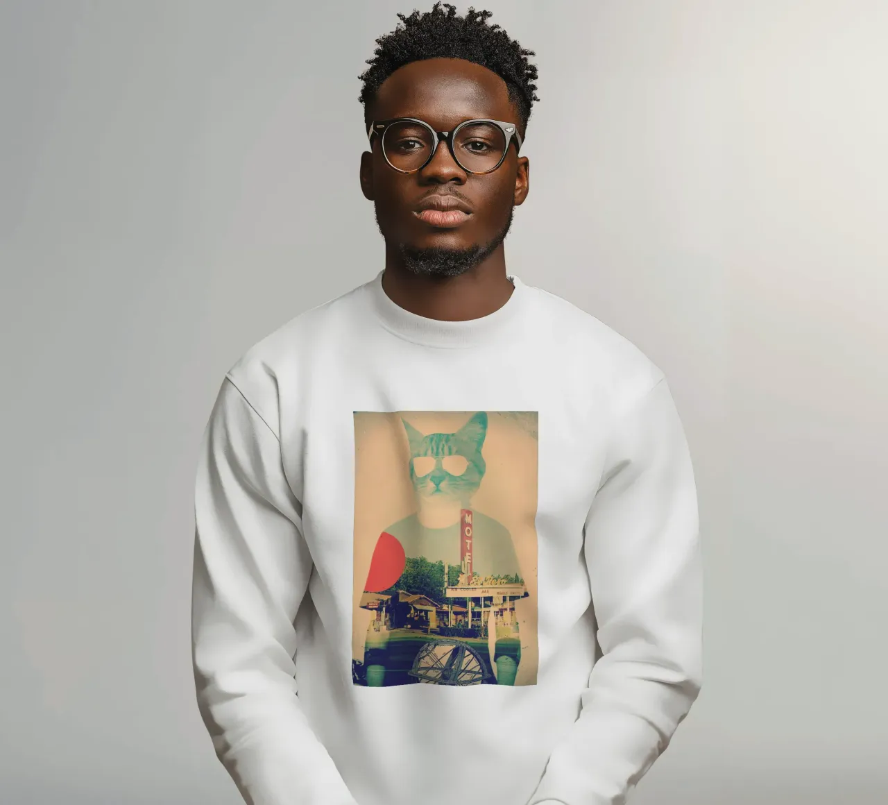 Cool Cat felpa da Ali Gulec