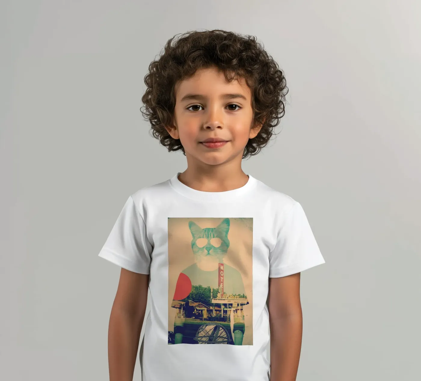 Cool Cat t-shirt bambini da Ali Gulec