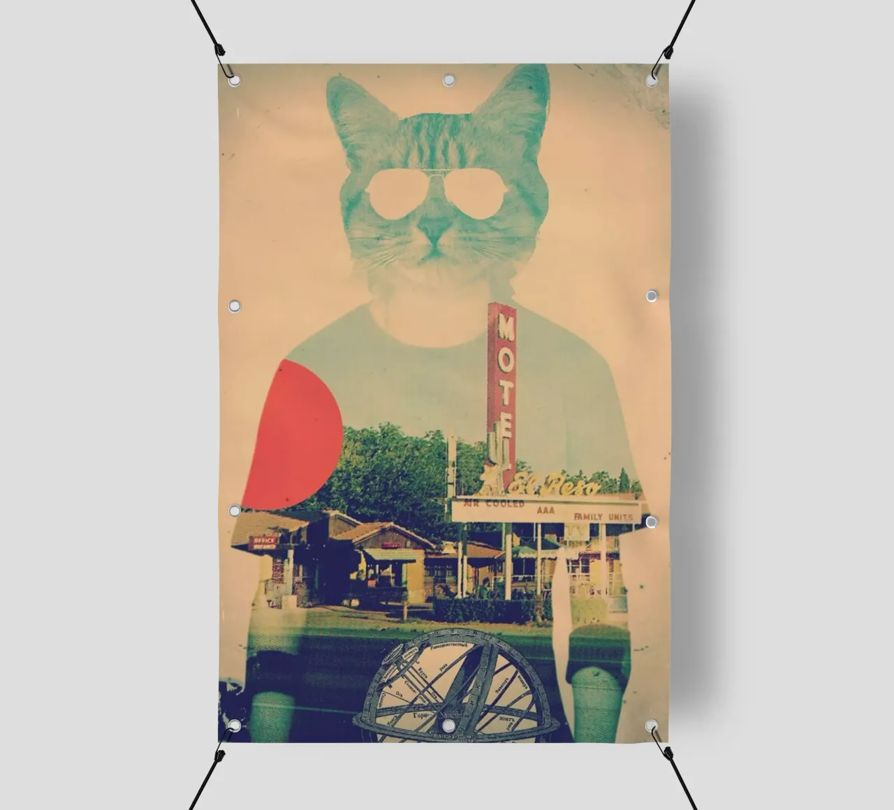 Cool Cat telo in pvc da Ali Gulec