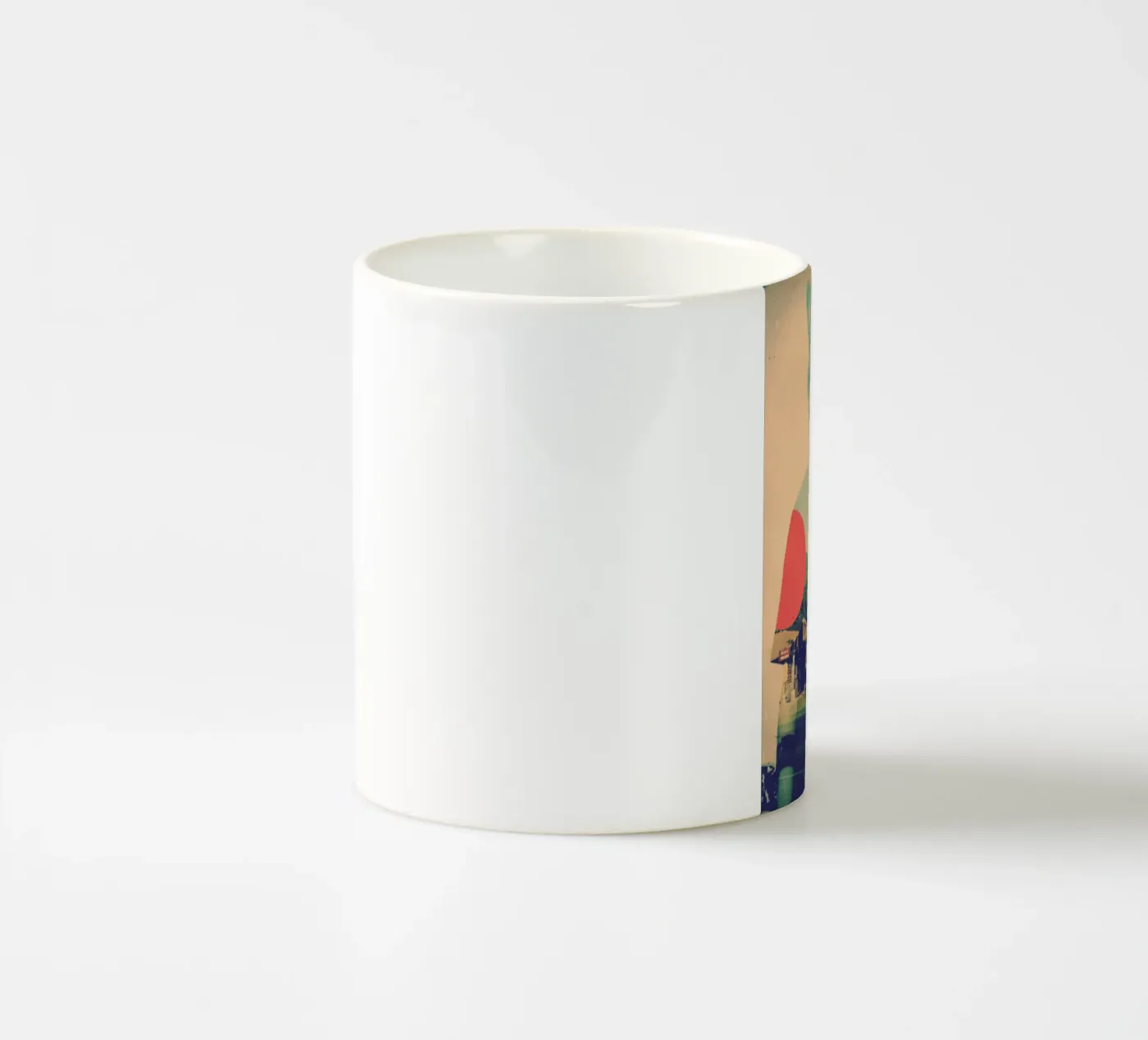 Cool Cat ceramic mug by Ali Gulec