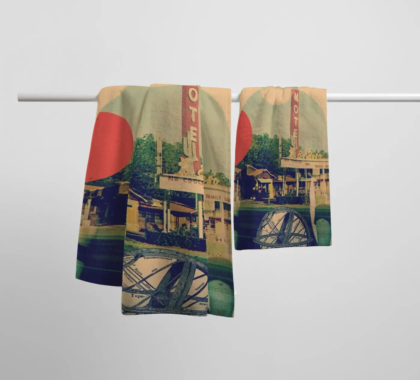 Cool Cat towel by Ali Gulec