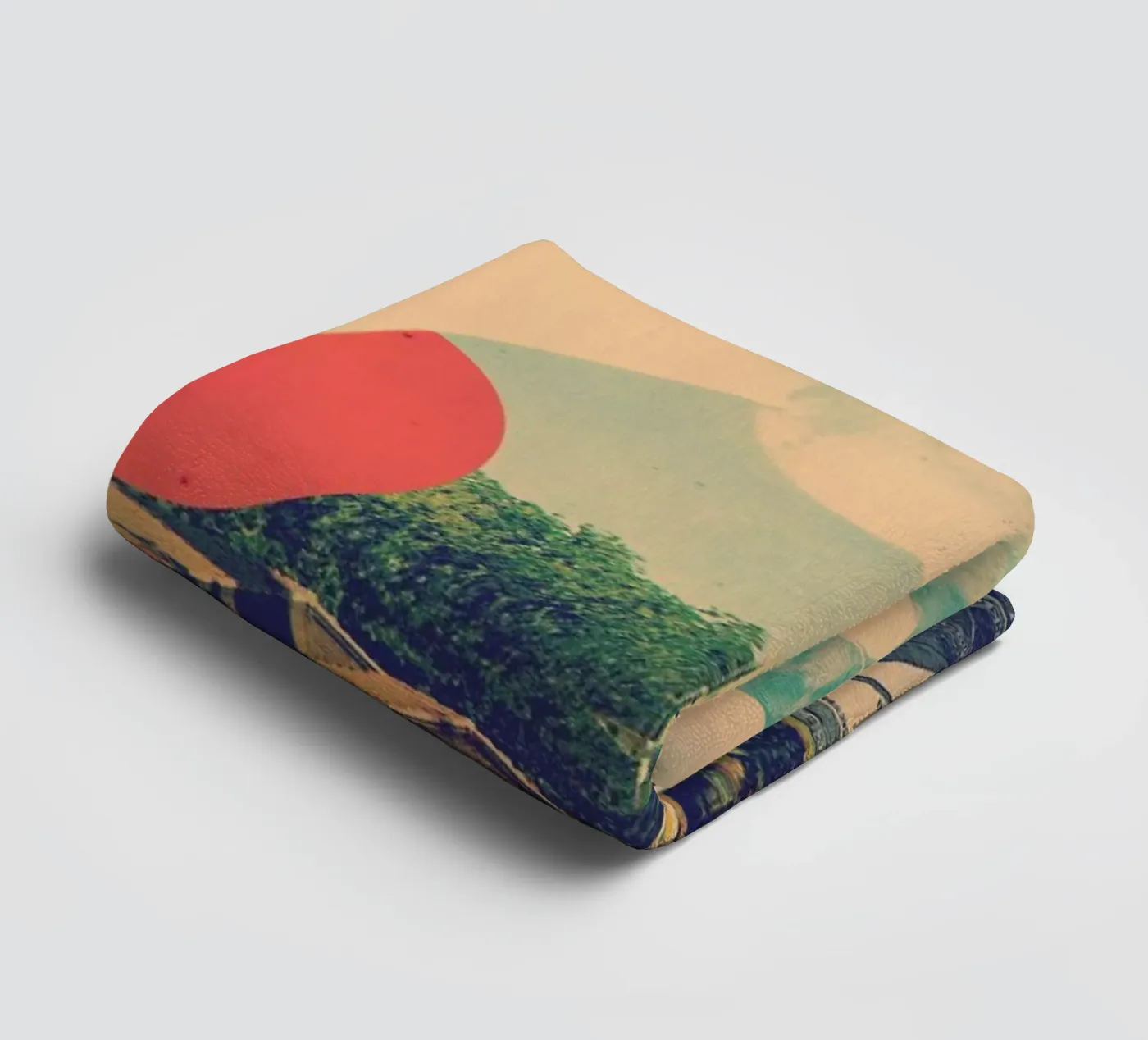 Cool Cat towel by Ali Gulec