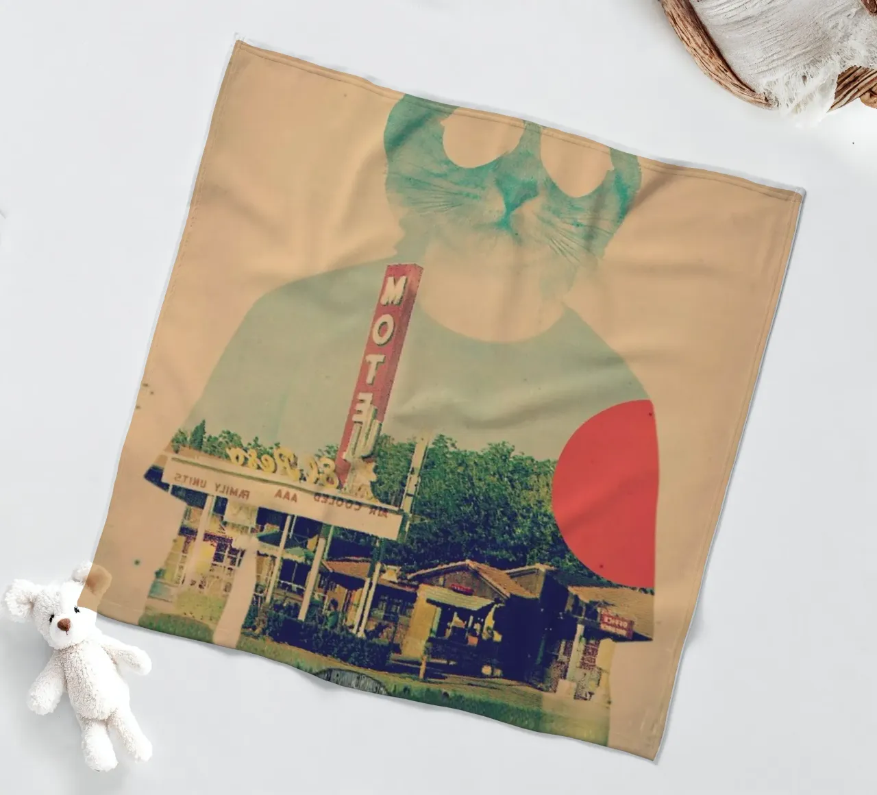 Cool Cat fleecedeken van Ali Gulec