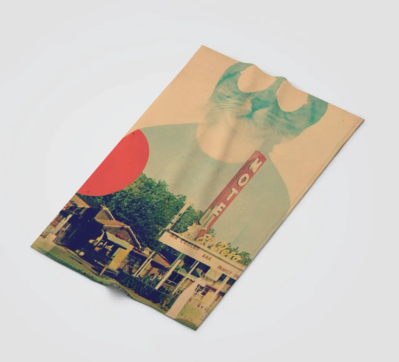 Cool Cat fleecedeken van Ali Gulec