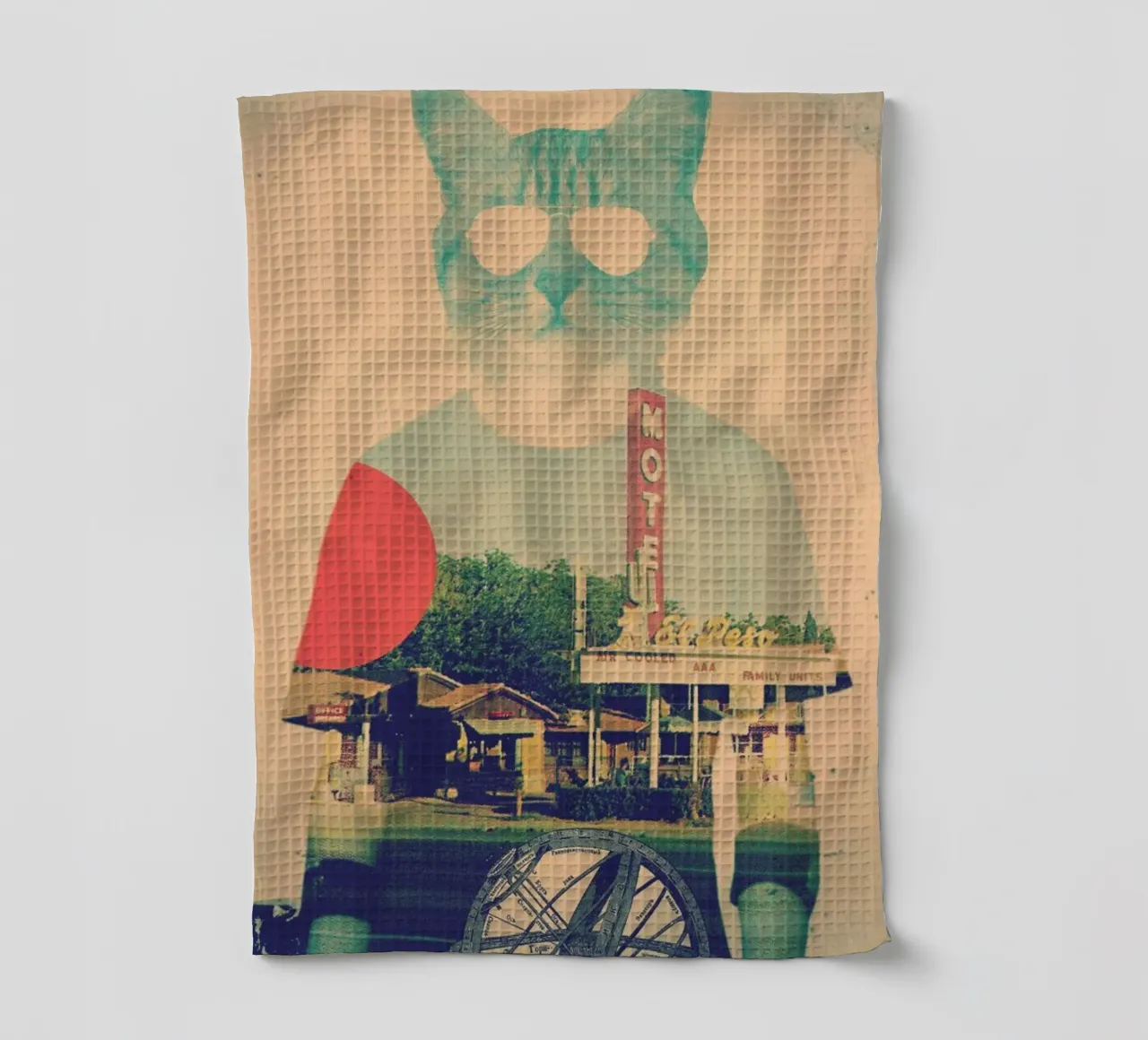Cool Cat canovaccio da cucina da Ali Gulec