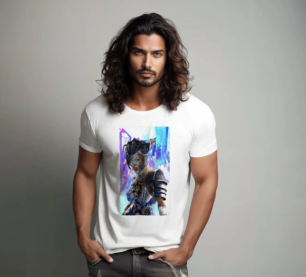 The Surprise of the Goddess Morrigan t-shirt by the-witcher