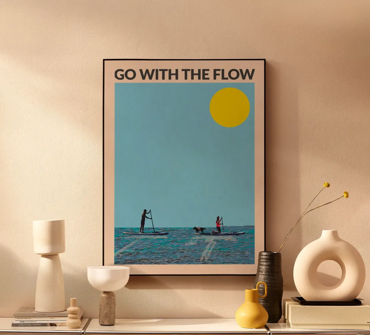 Segui il flusso plexiglass da WallChart