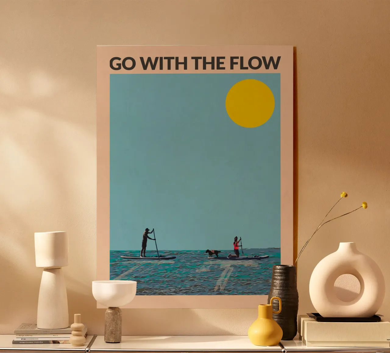 Segui il flusso plexiglass da WallChart