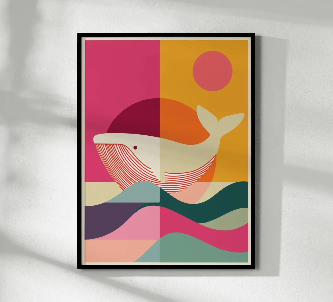 Balena e sole poster da Gaite