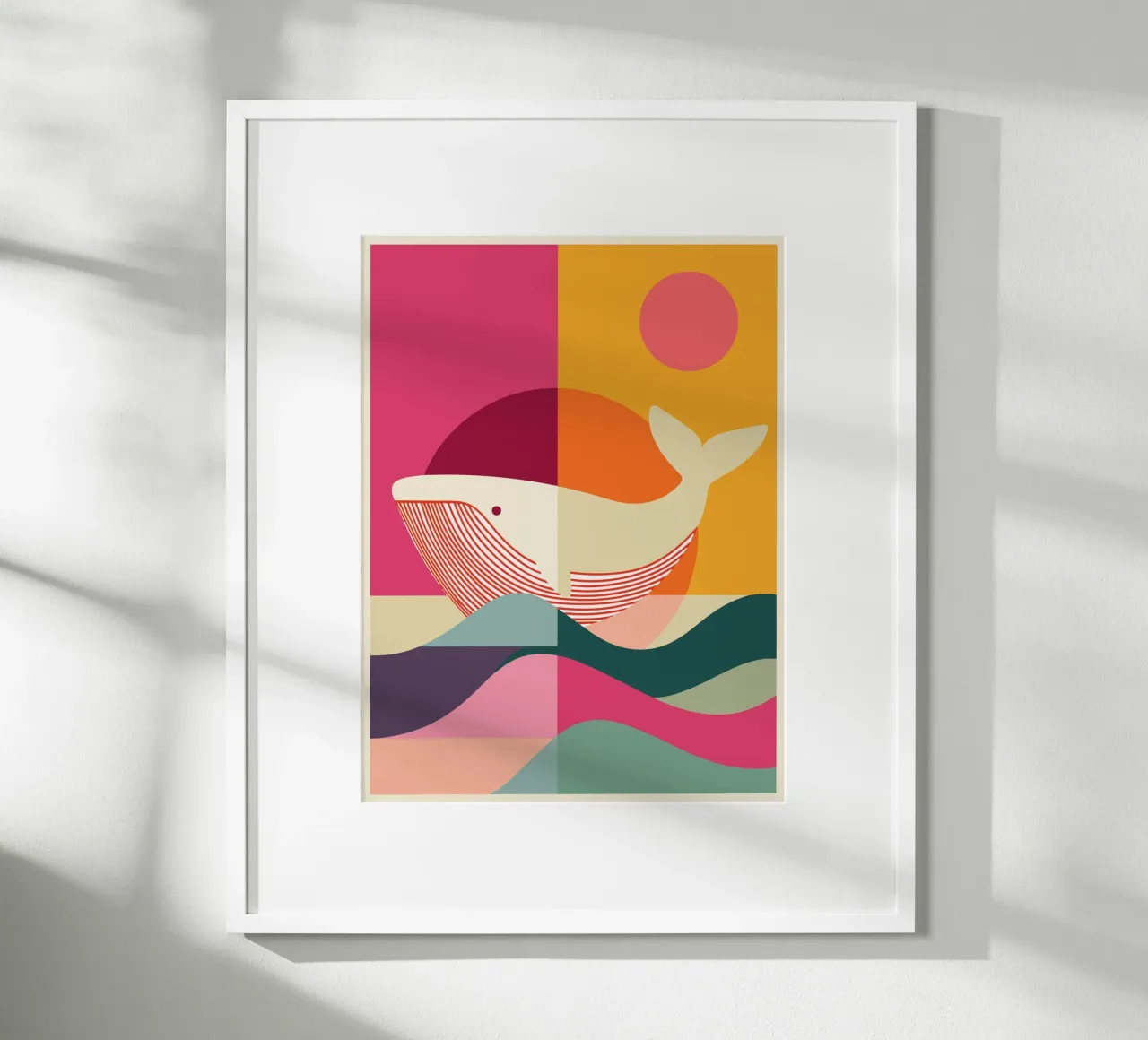 Balena e sole poster da Gaite