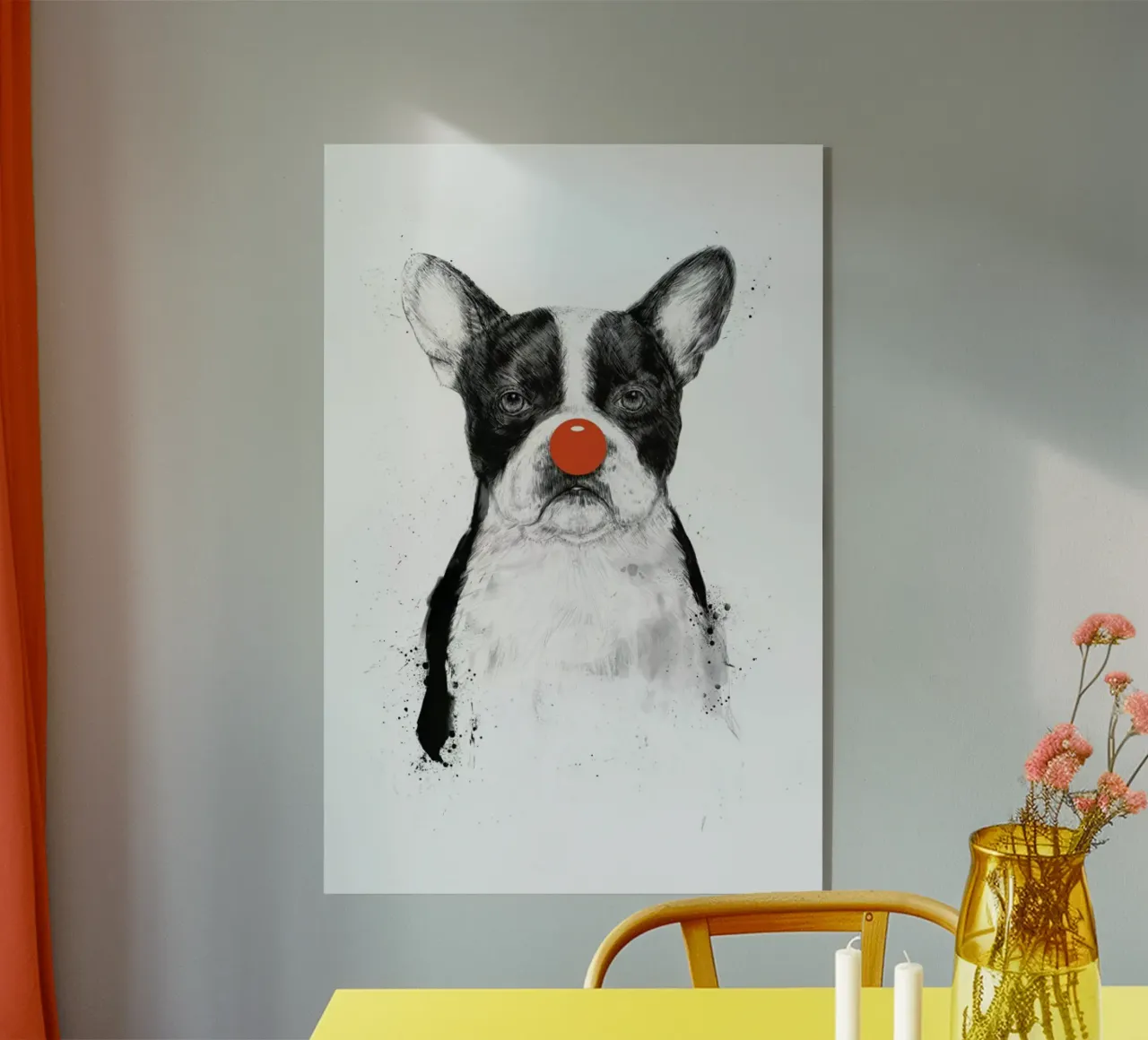 I'm not your clown plexiglass da Balazs Solti