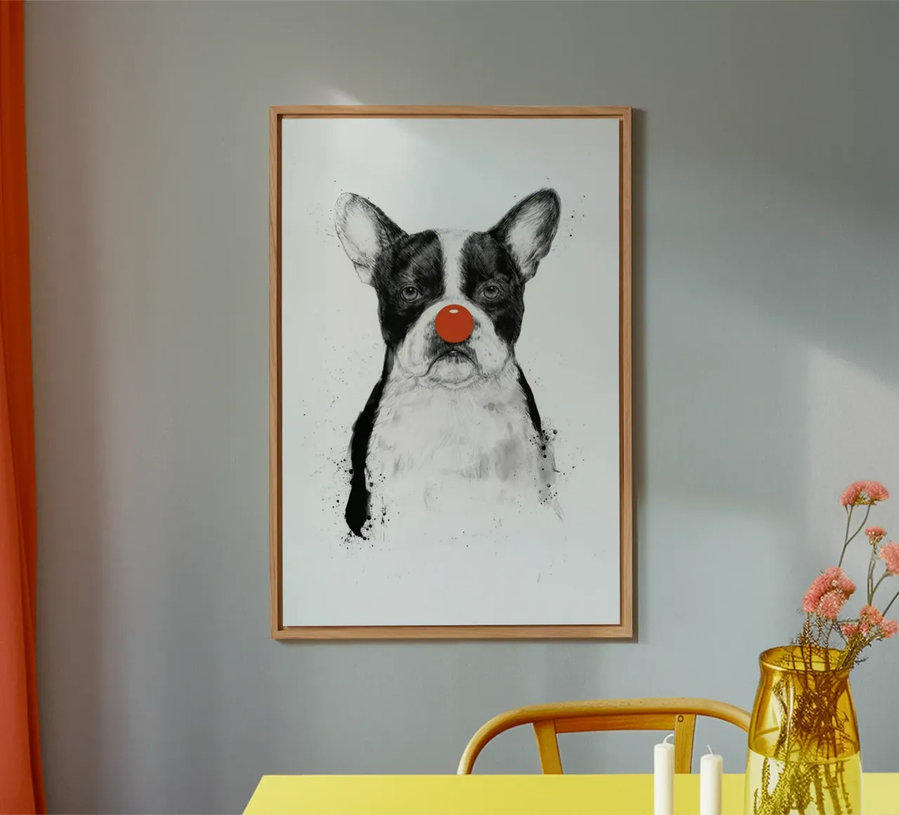 I'm not your clown alluminio dibond da Balazs Solti