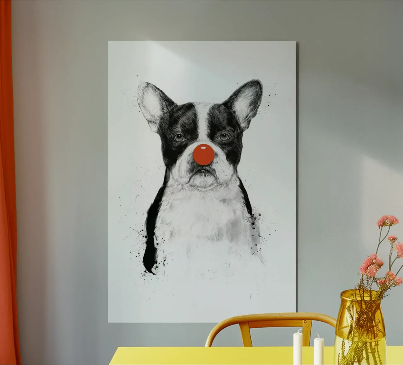 I'm not your clown alluminio dibond da Balazs Solti