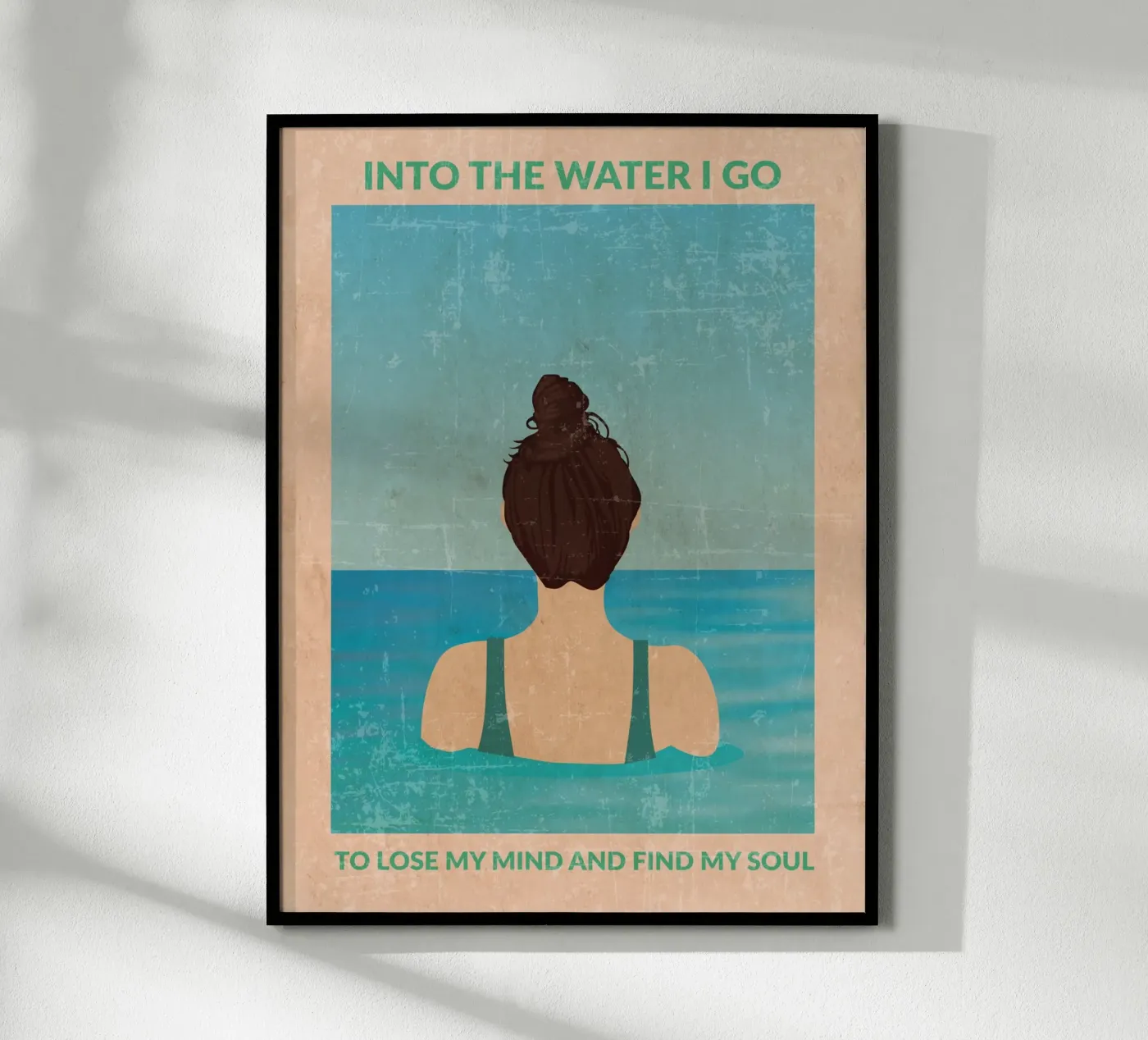 Dans l'eau poster de WallChart