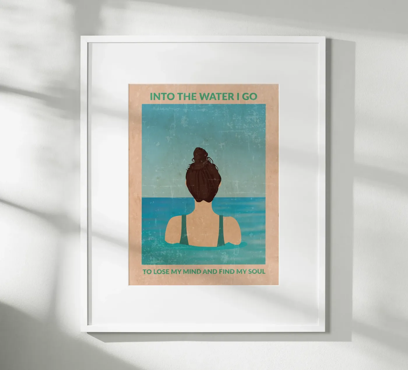 Dans l'eau poster de WallChart