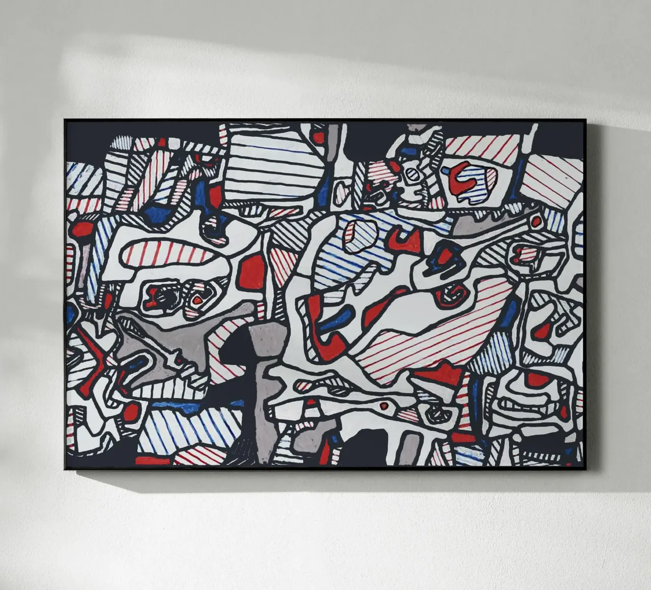 Jean Dubuffet plexiglass da Harmony Gallery