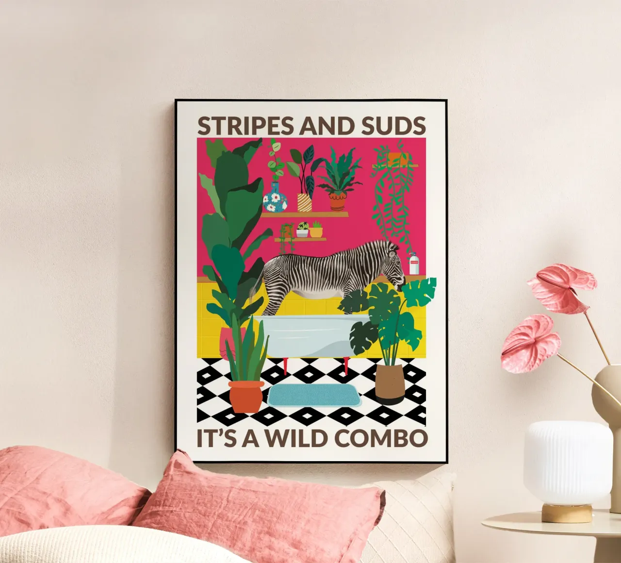 Stripes and Suds plexiglass da WallChart