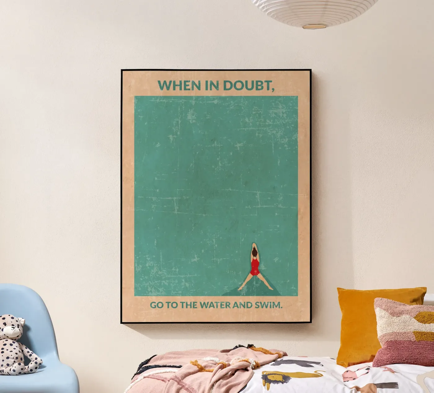 Eau libre plexiglas de WallChart