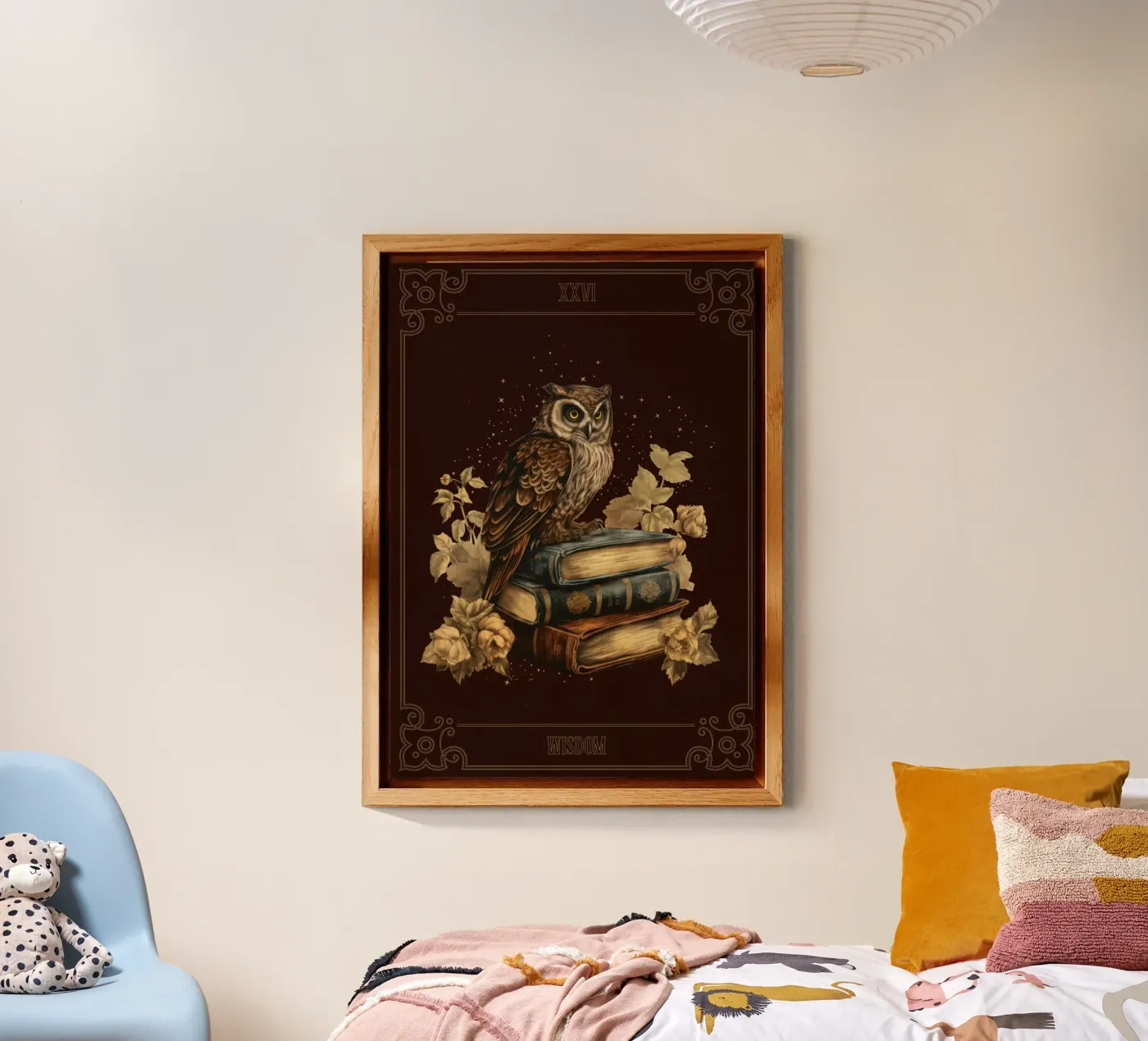 Owl & Books pannello forex da Luna & Noctua