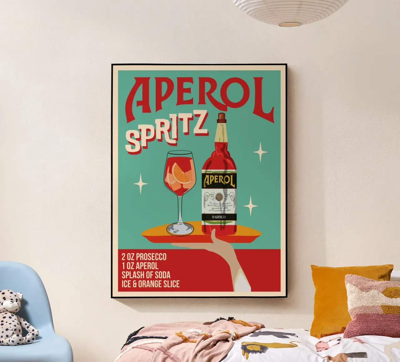 Aperol Spritz plexiglass da WallChart
