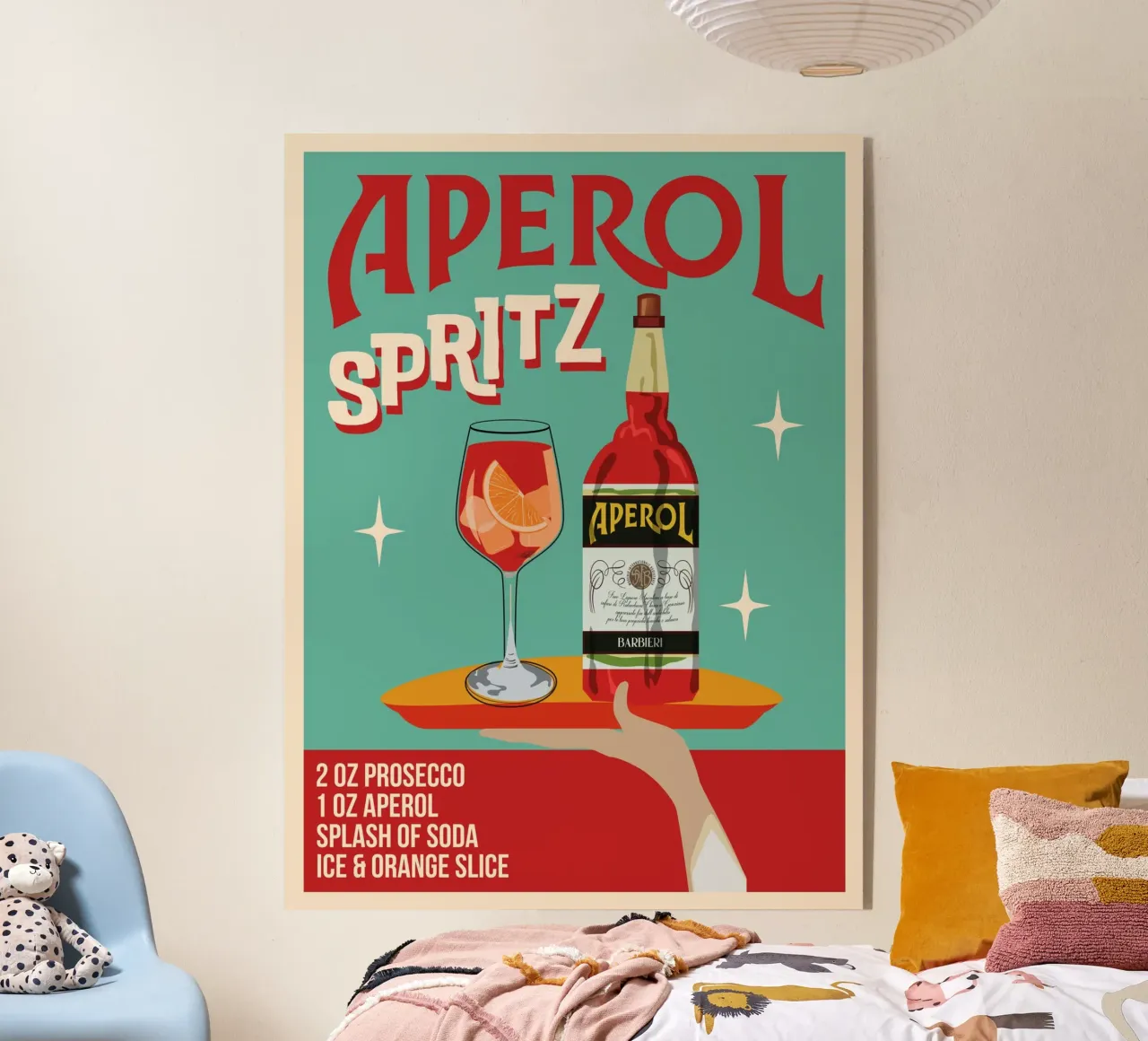 Aperol Spritz plexiglass da WallChart
