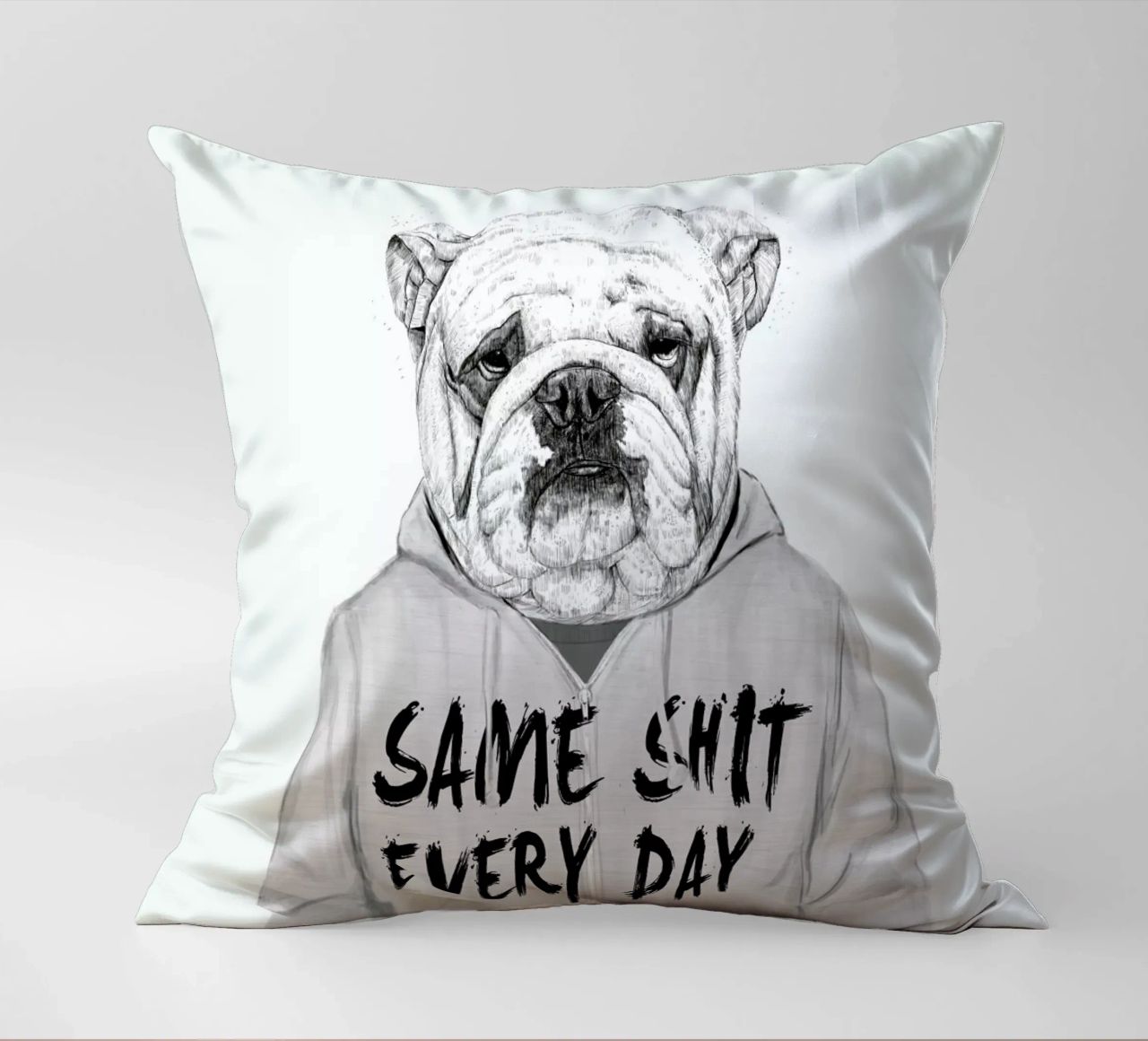 Same shit every day cuscino da Balazs Solti