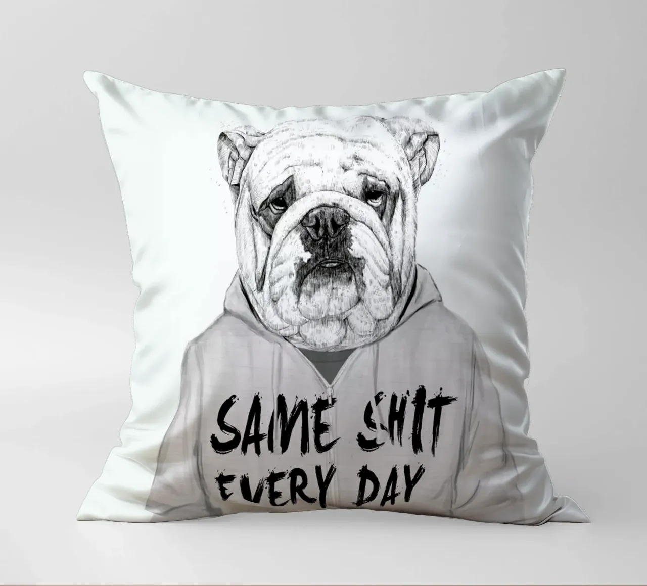 Same shit every day cuscino da Balazs Solti