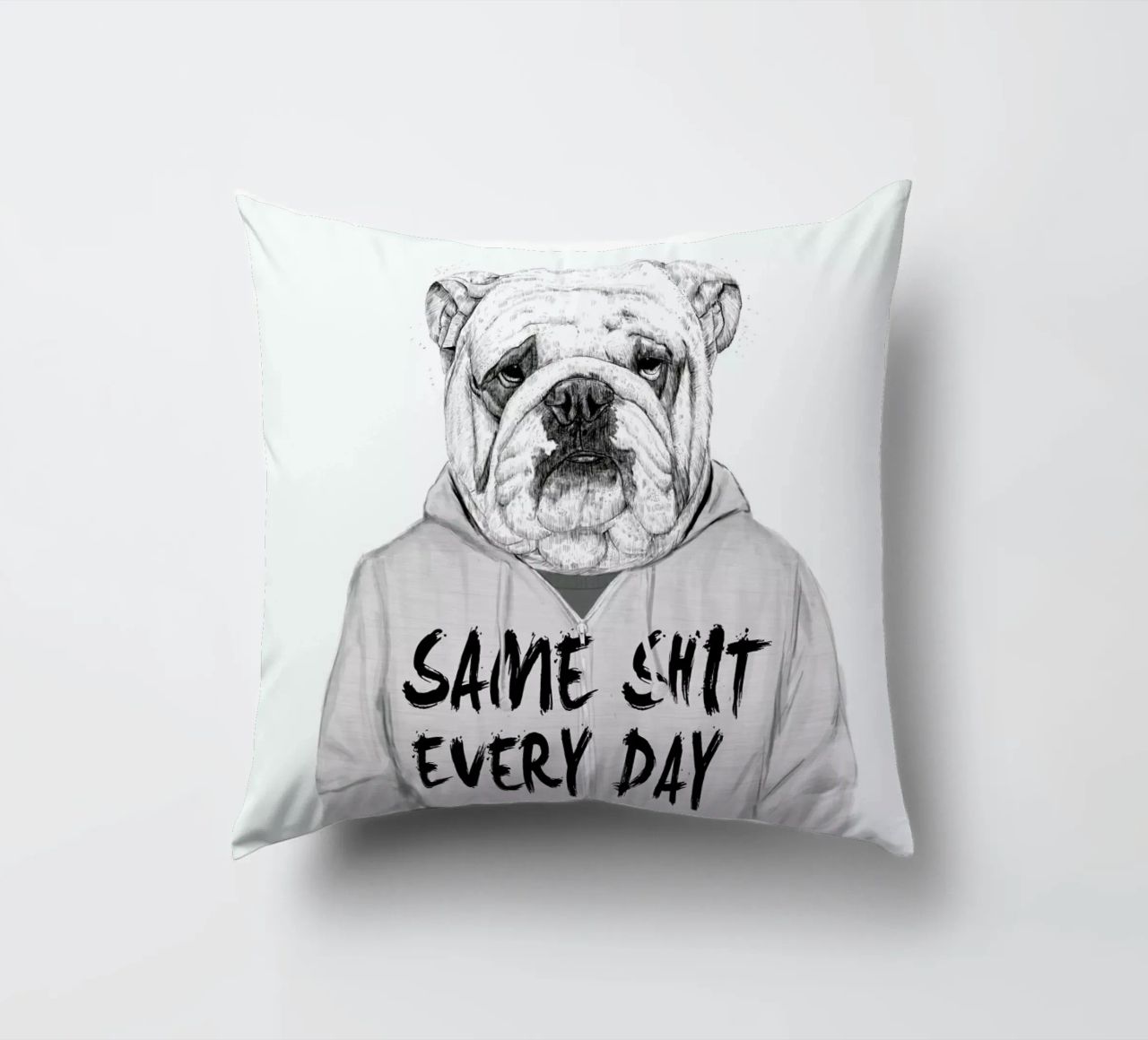 Same shit every day cuscino da Balazs Solti