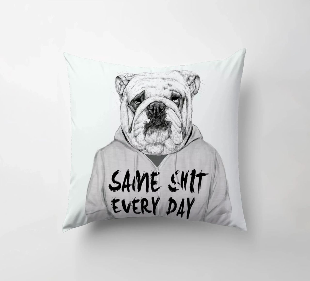 Same shit every day cuscino da Balazs Solti