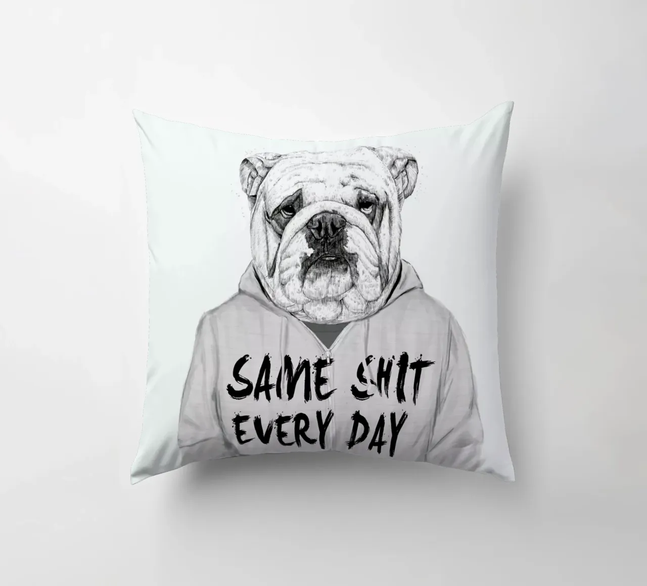 Same shit every day cuscino da Balazs Solti