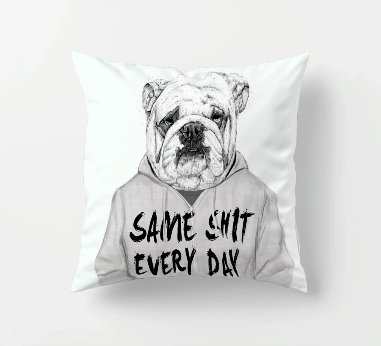 Same shit every day cuscino da Balazs Solti