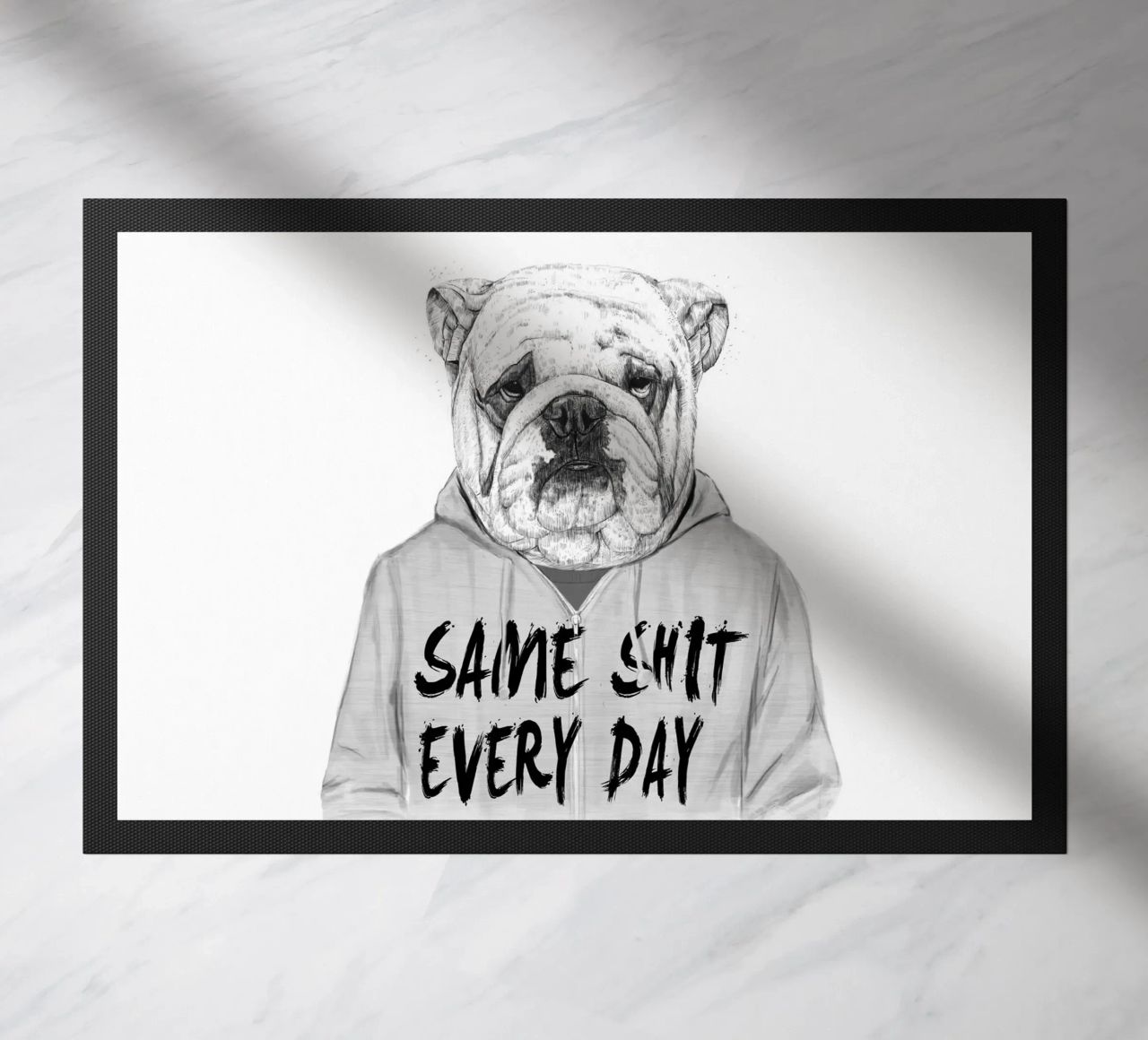 Same shit every day felpudo de Balazs Solti