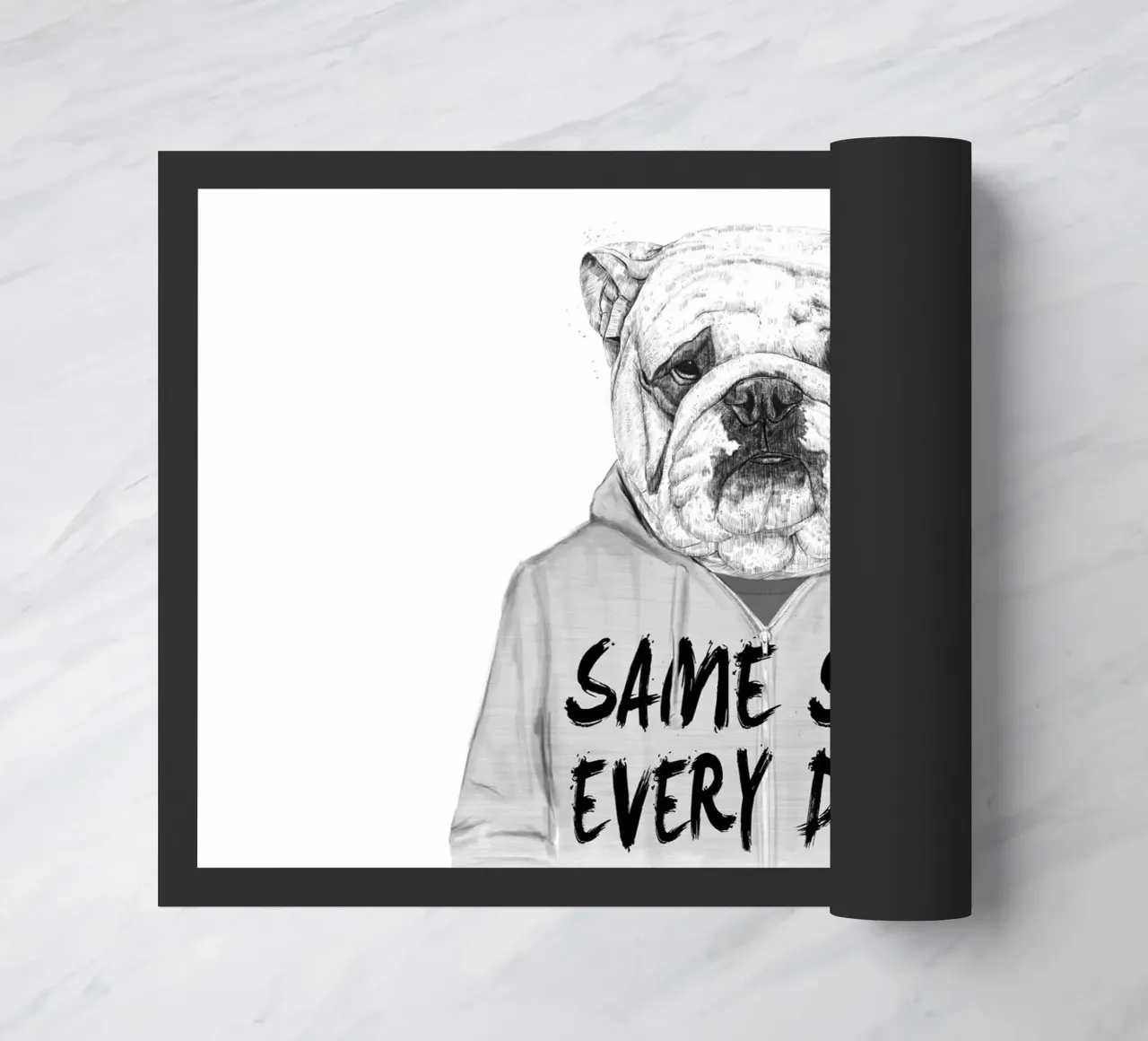 Same shit every day felpudo de Balazs Solti