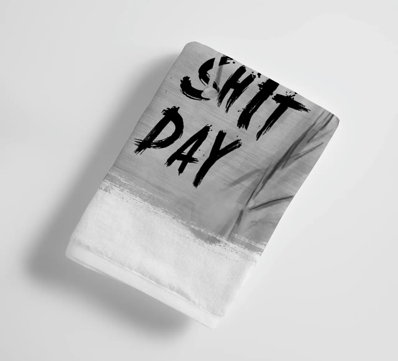 Same shit every day asciugamano da bagno da Balazs Solti