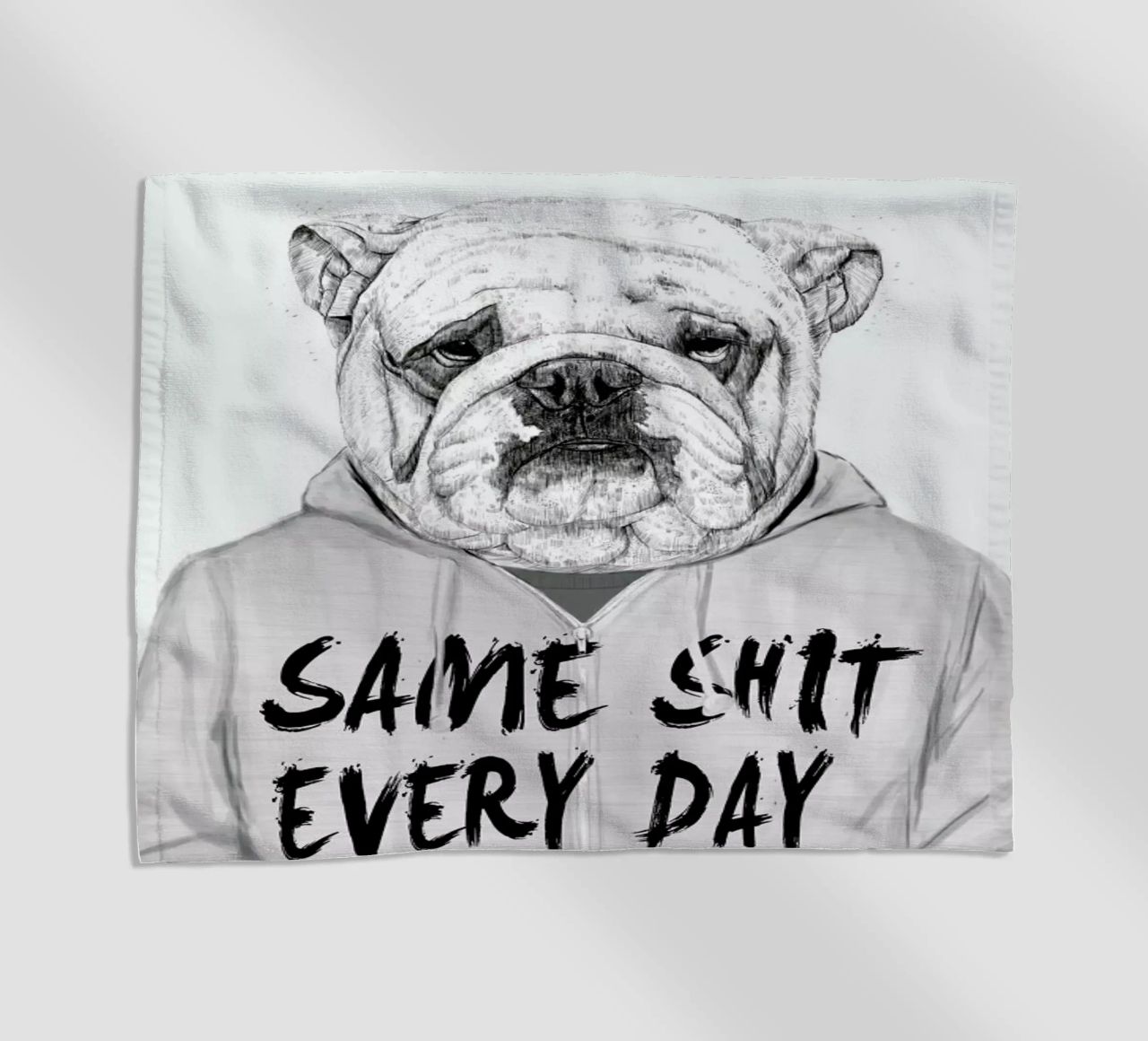 Same shit every day toalla de playa de Balazs Solti