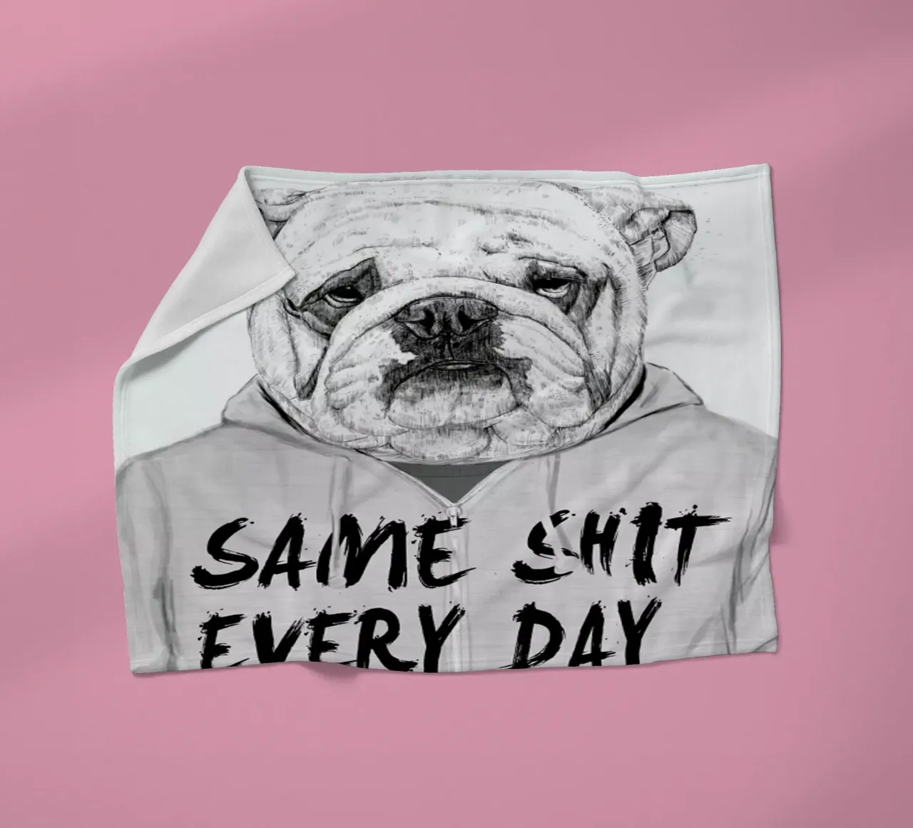 Same shit every day coperta in pile da Balazs Solti