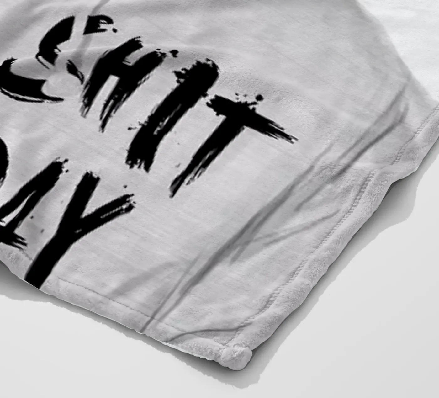 Same shit every day Fleecedecke von Balazs Solti