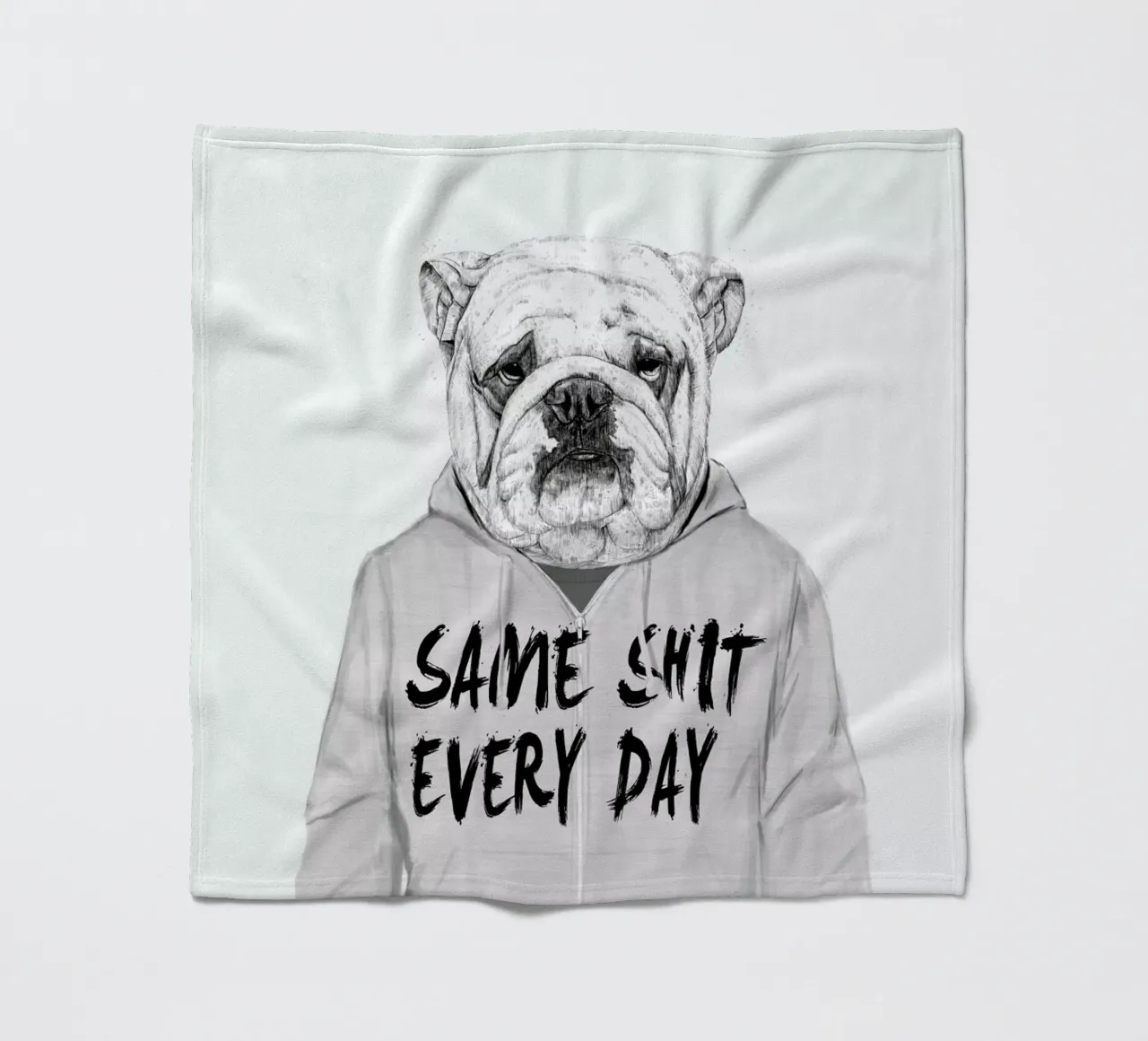 Same shit every day coperta in pile da Balazs Solti