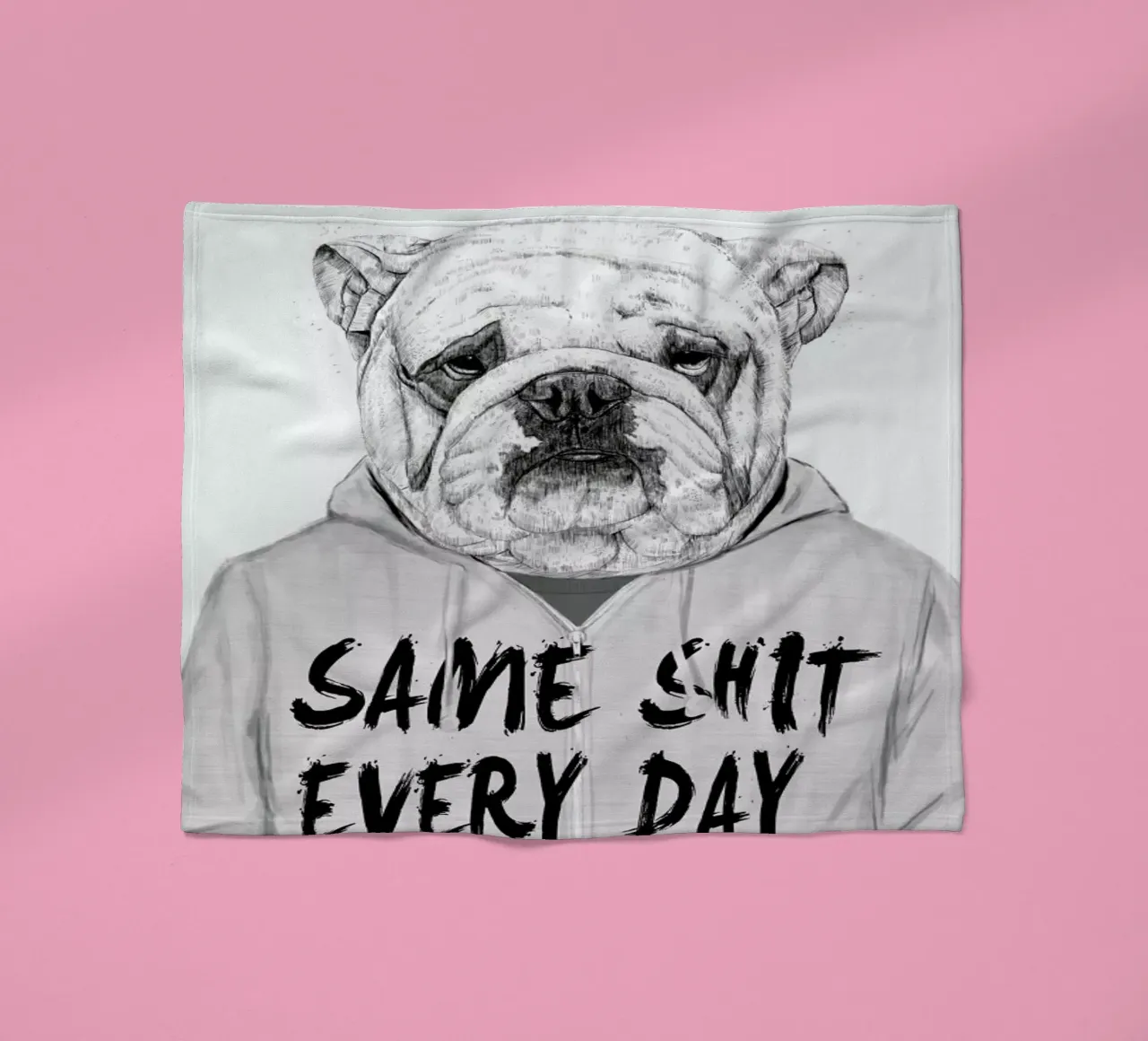 Same shit every day coperta in pile da Balazs Solti