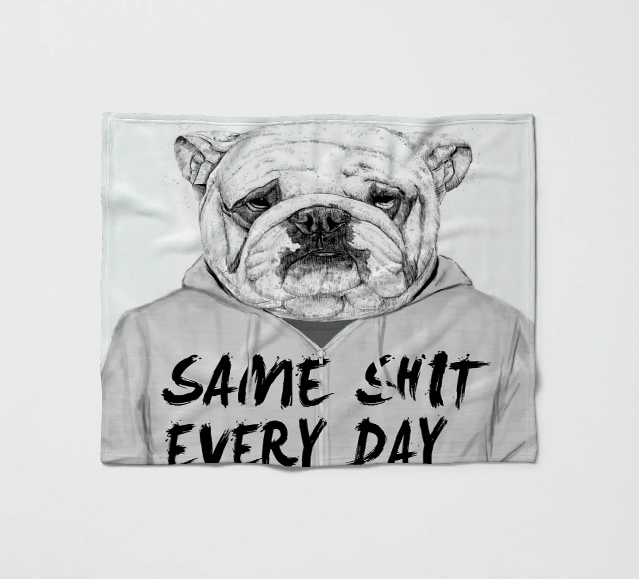 Same shit every day coperta in pile da Balazs Solti