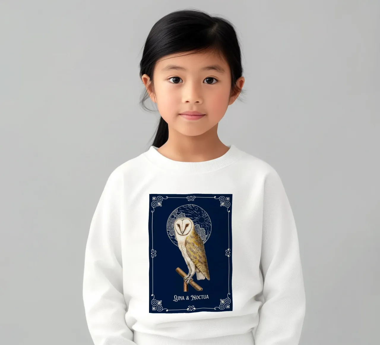 Magia dei gufi felpa bambino da Luna & Noctua