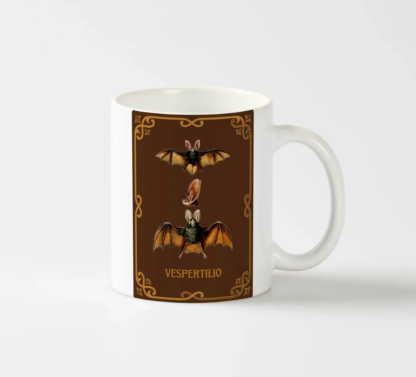 Bat ceramic mug by Luna & Noctua