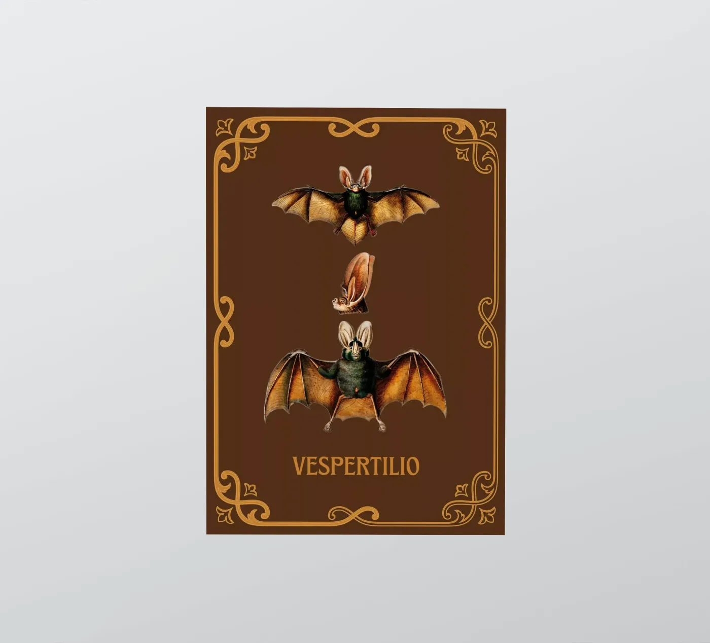 Bat sticker by Luna & Noctua