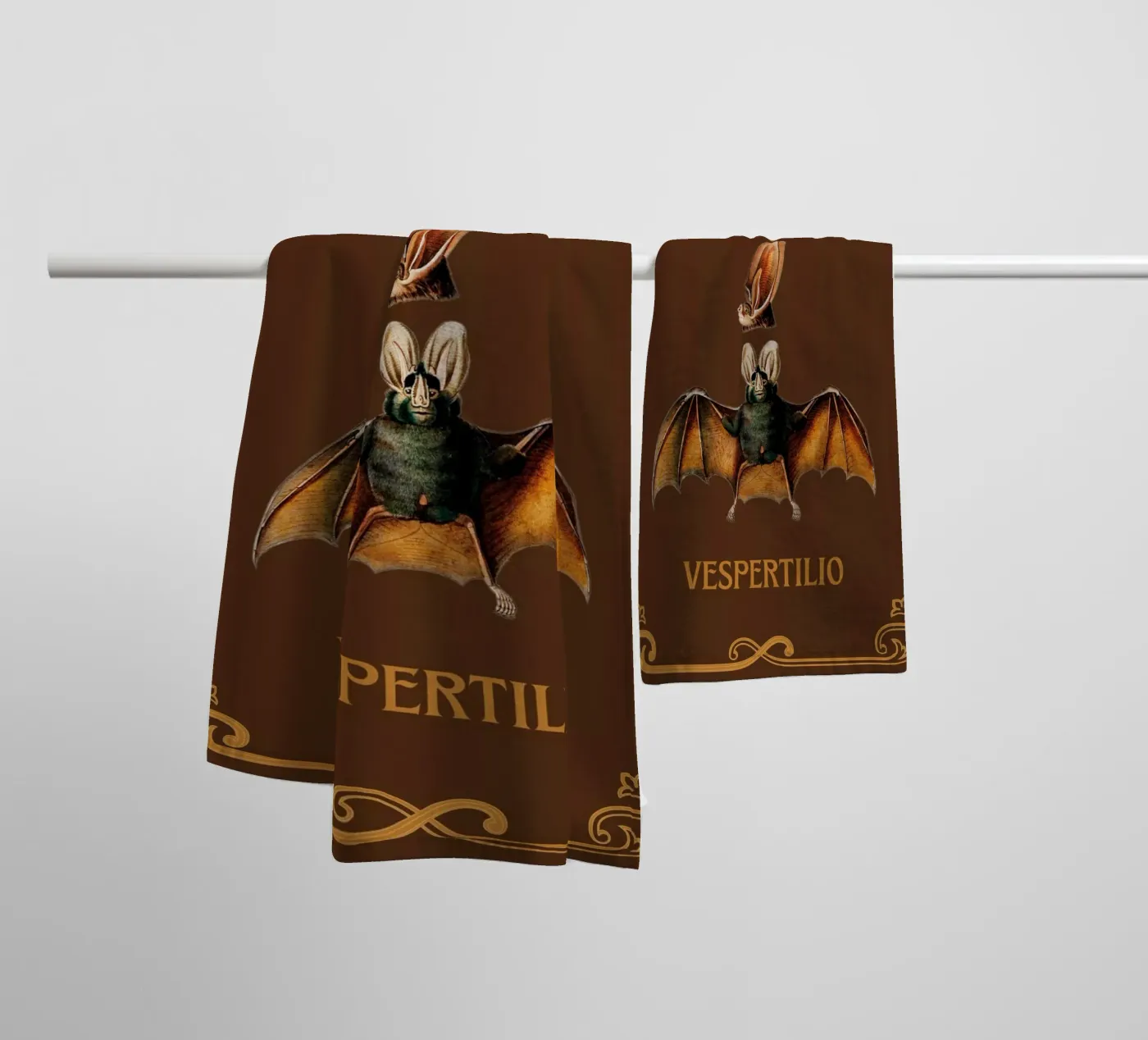 Vleermuis badhanddoek van Luna & Noctua