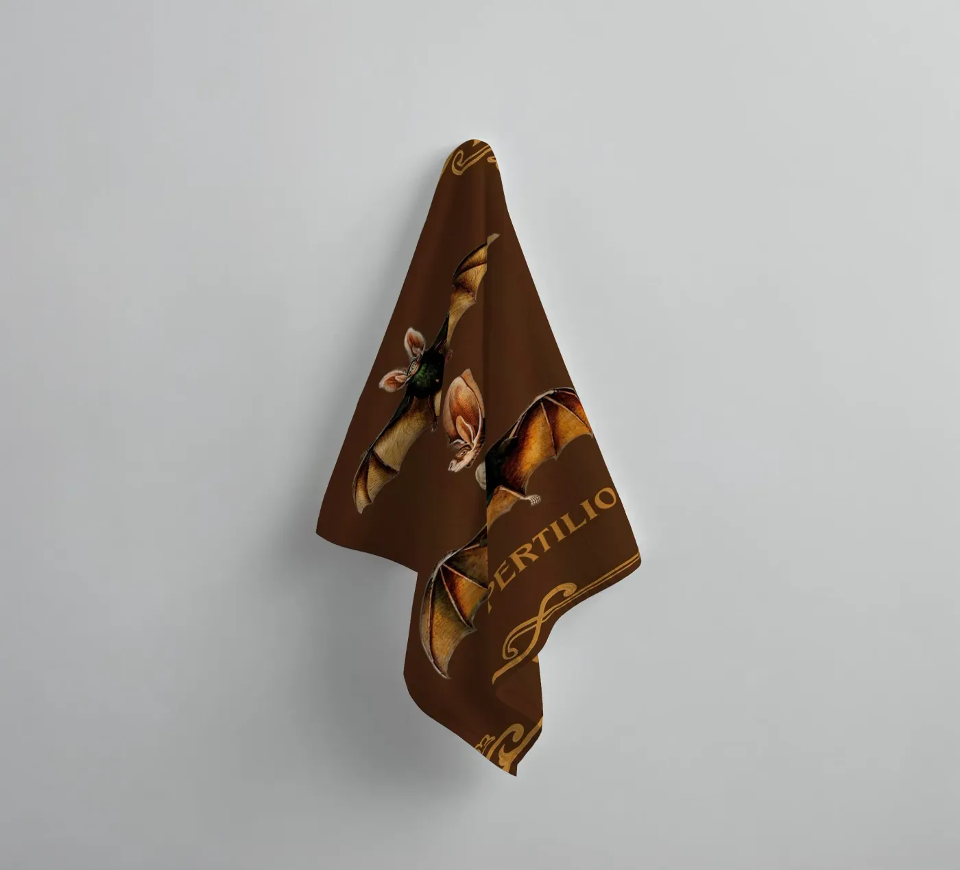 Vleermuis badhanddoek van Luna & Noctua