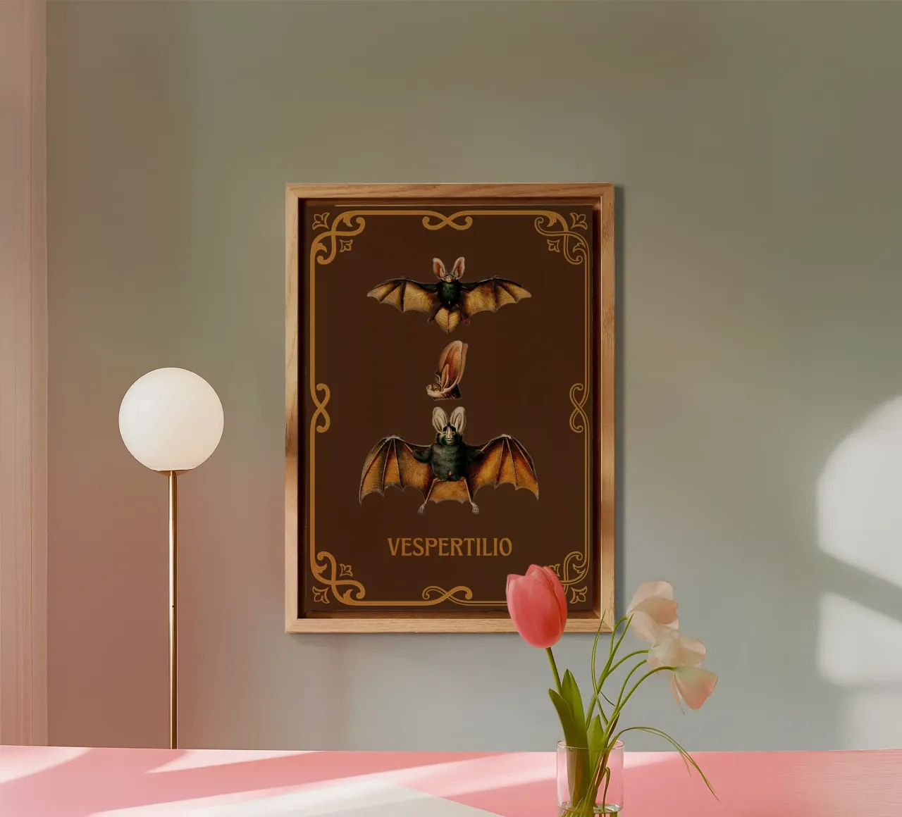 Bat forex plate by Luna & Noctua