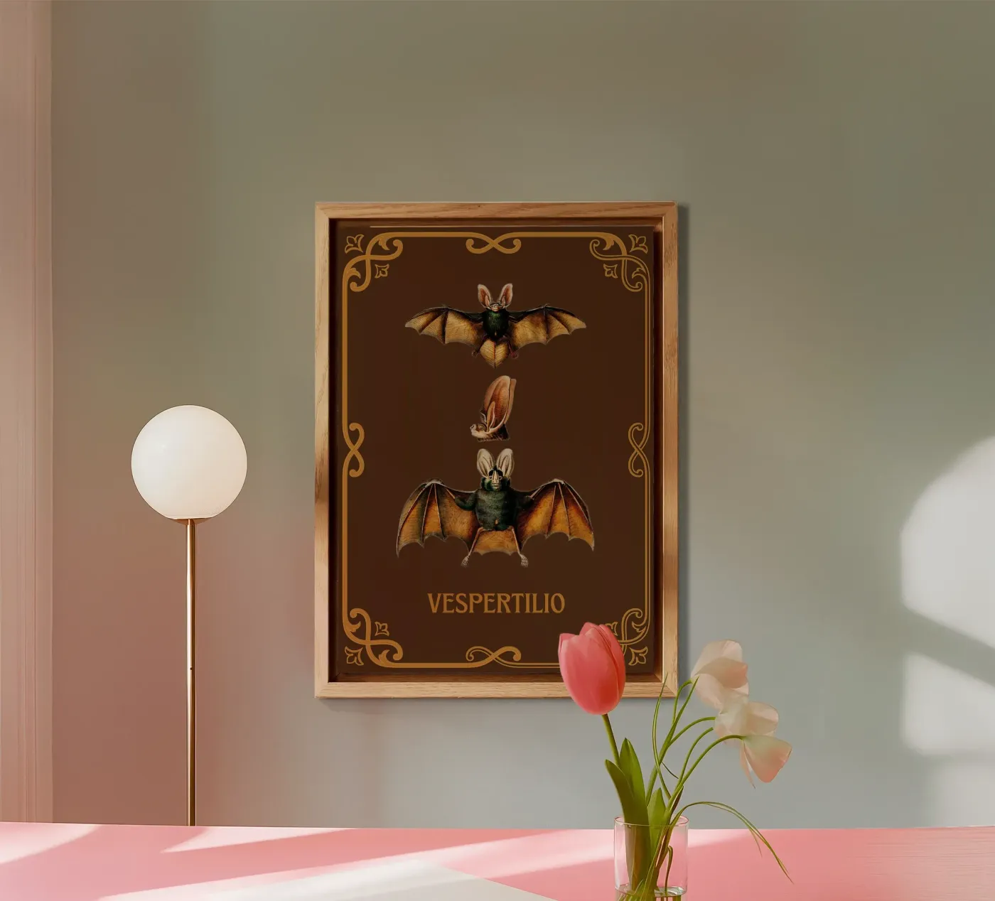 Bat forex plate by Luna & Noctua