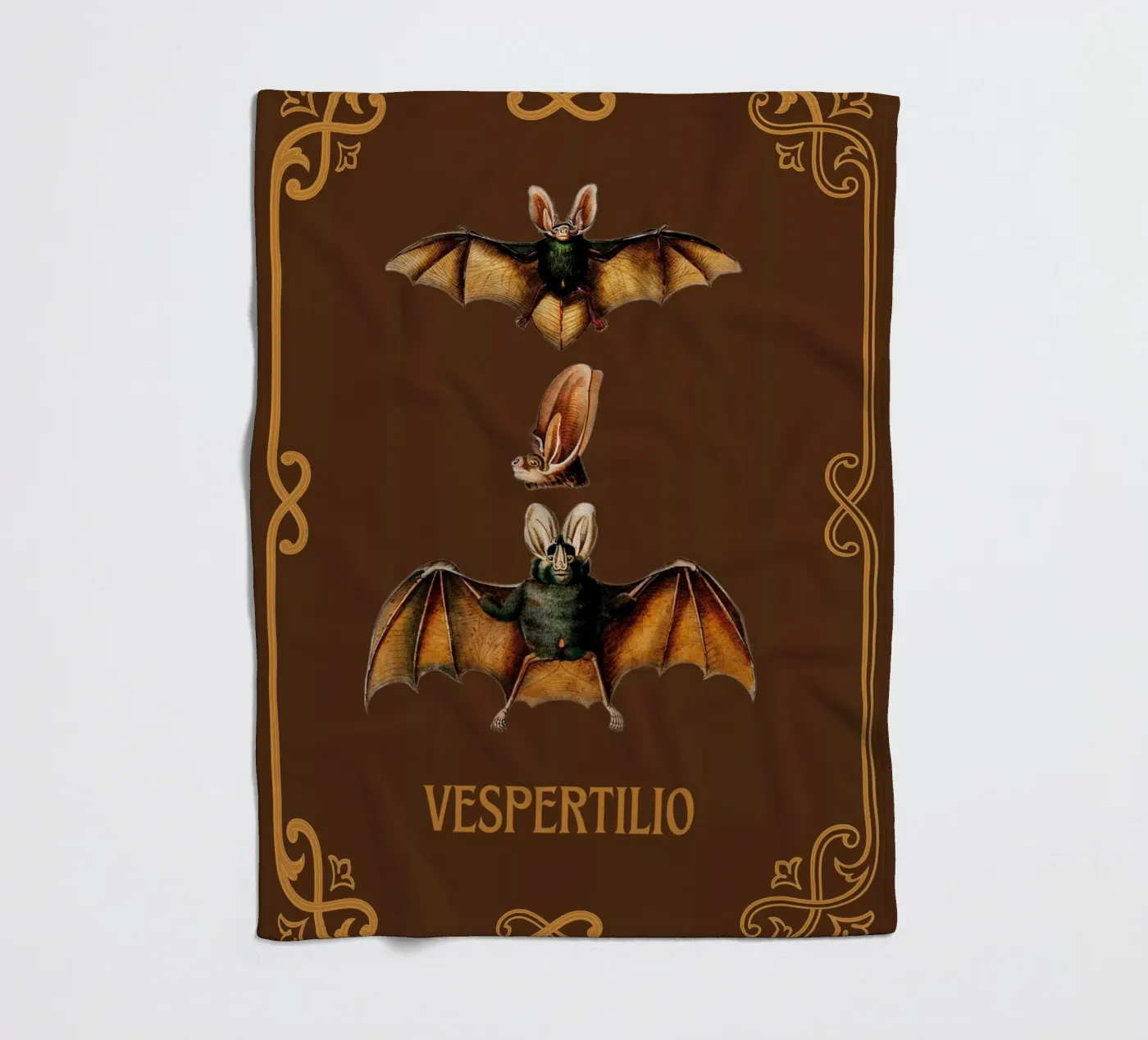 Pipistrello coperta in pile da Luna & Noctua